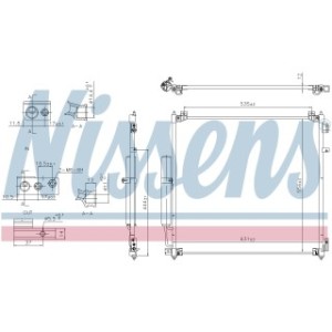 Condenser - Nissens 941164