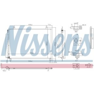 Condenser - Nissens 941171
