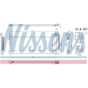 Condenser - Nissens 941179