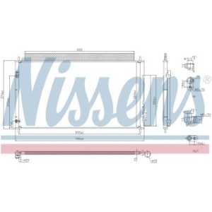 Condenser - Nissens 941188