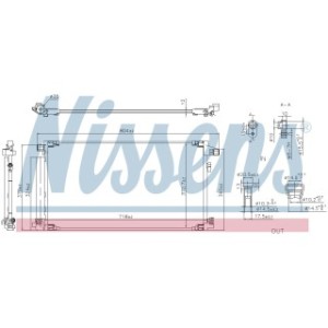 Condenser - Nissens 941190