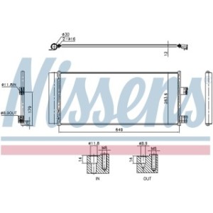 Condenser - Nissens 941237