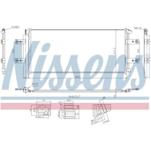 Condenser - Nissens 941254