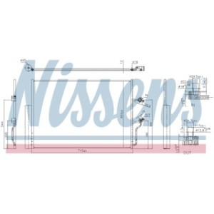 Condenser - Nissens 941263