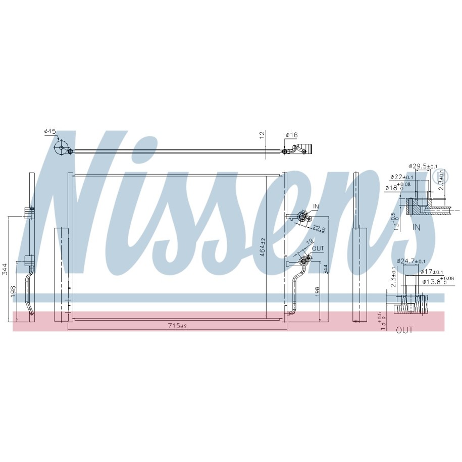 Condenser - Nissens 941263