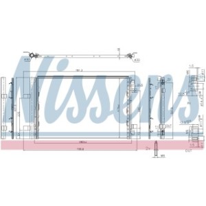Condenser - Nissens 941283