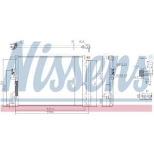 Condenser - Nissens 941290