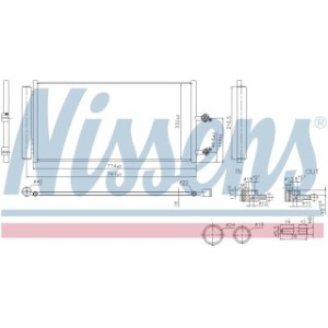 Condenser - Nissens 941291