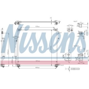Condenser - Nissens 941295