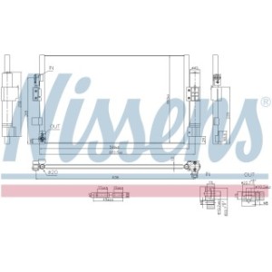 Condenser - Nissens 941298