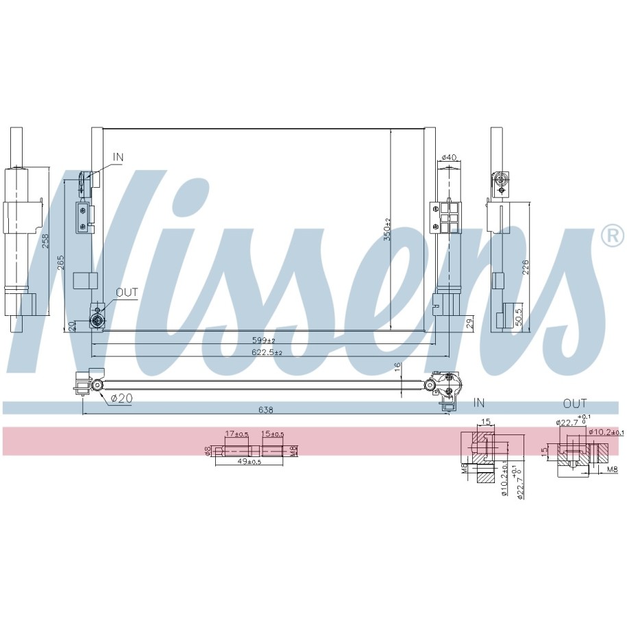 Condenser - Nissens 941298