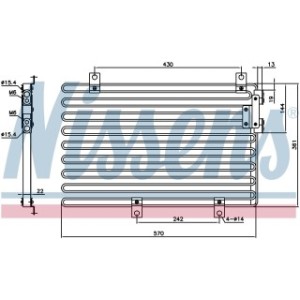 Condenser - Nissens 94208
