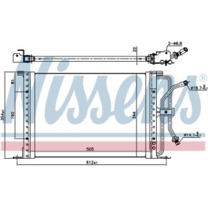 Condenser - Nissens 94277