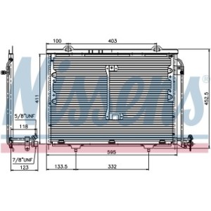 Condenser - Nissens 94284