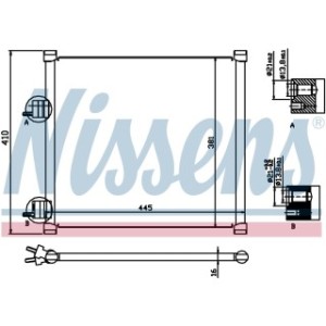 Condenser - Nissens 94302