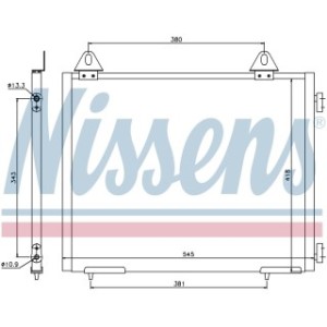 Condenser - Nissens 94327