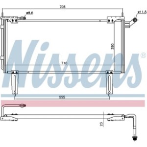 Condenser - Nissens 94351