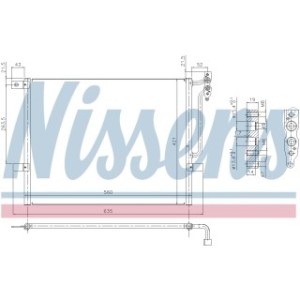 Condenser - Nissens 94431