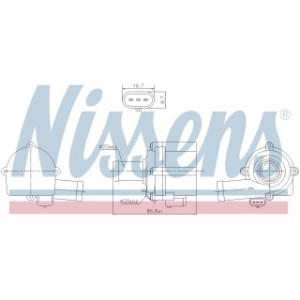 Auxiliary Pump - Nissens 832152