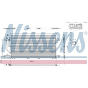 Condenser - Nissens 94503