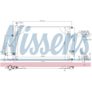 Condenser - Nissens 94525