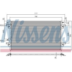 Condenser - Nissens 94551