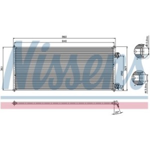 Condenser - Nissens 94577