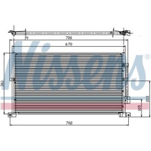 Condenser - Nissens 94585