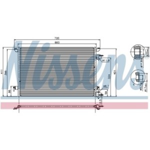 Condenser - Nissens 94598