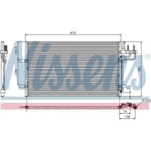 Condenser - Nissens 94663