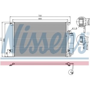 Condenser - Nissens 94675
