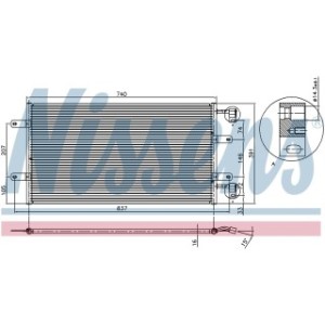Condenser - Nissens 94678
