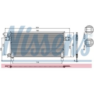 Condenser - Nissens 94681