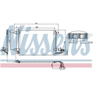 Condenser - Nissens 94684