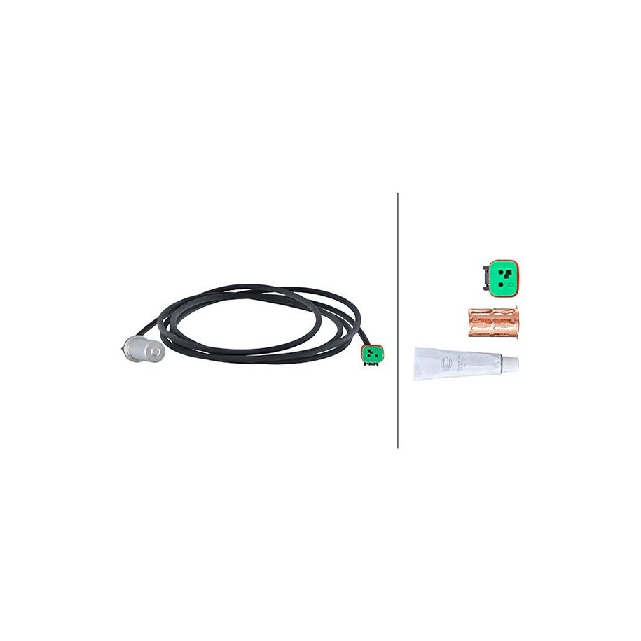 Wheel Speed Sensor - HELLA 6PU 230 048-451