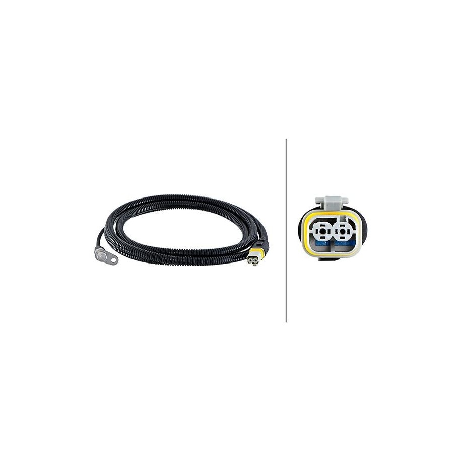 Wheel Speed Sensor - HELLA 6PU 230 048-381