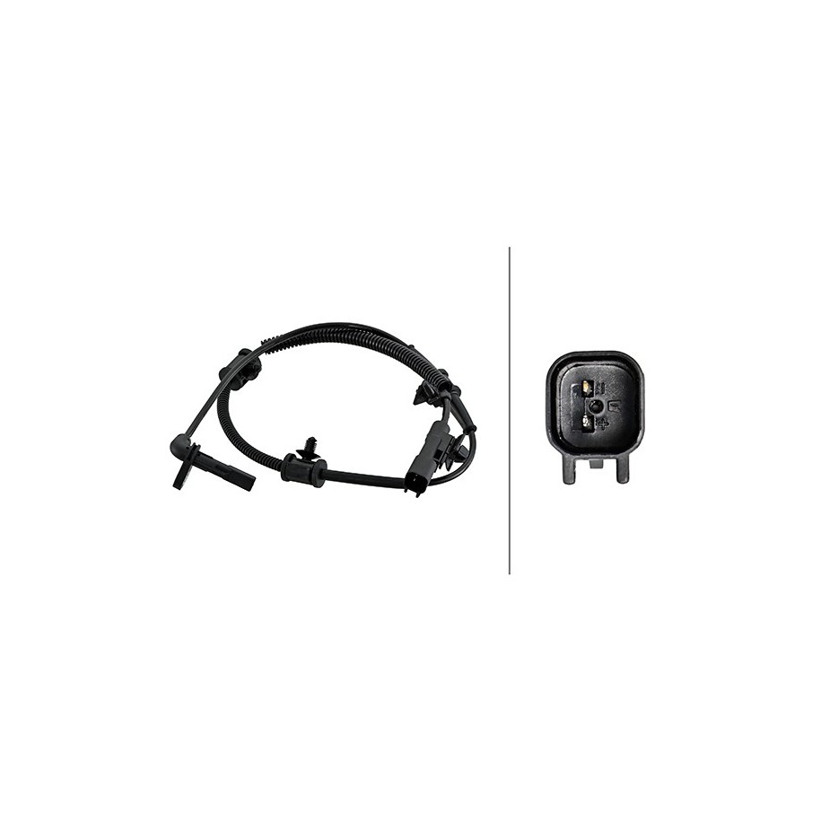 Wheel Speed Sensor - HELLA 6PU 230 048-161