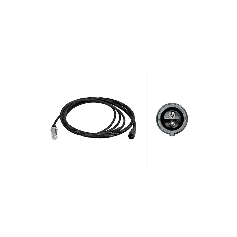 Wheel Speed Sensor - HELLA 6PU 230 048-091