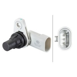 Camshaft Position Sensor - HELLA 6PU 013 122-751