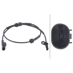 Wheel Speed Sensor For ABARTH FIAT FORD - HELLA 6PU 012 039-641