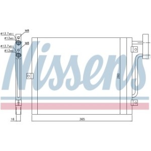 Condenser - Nissens 94715