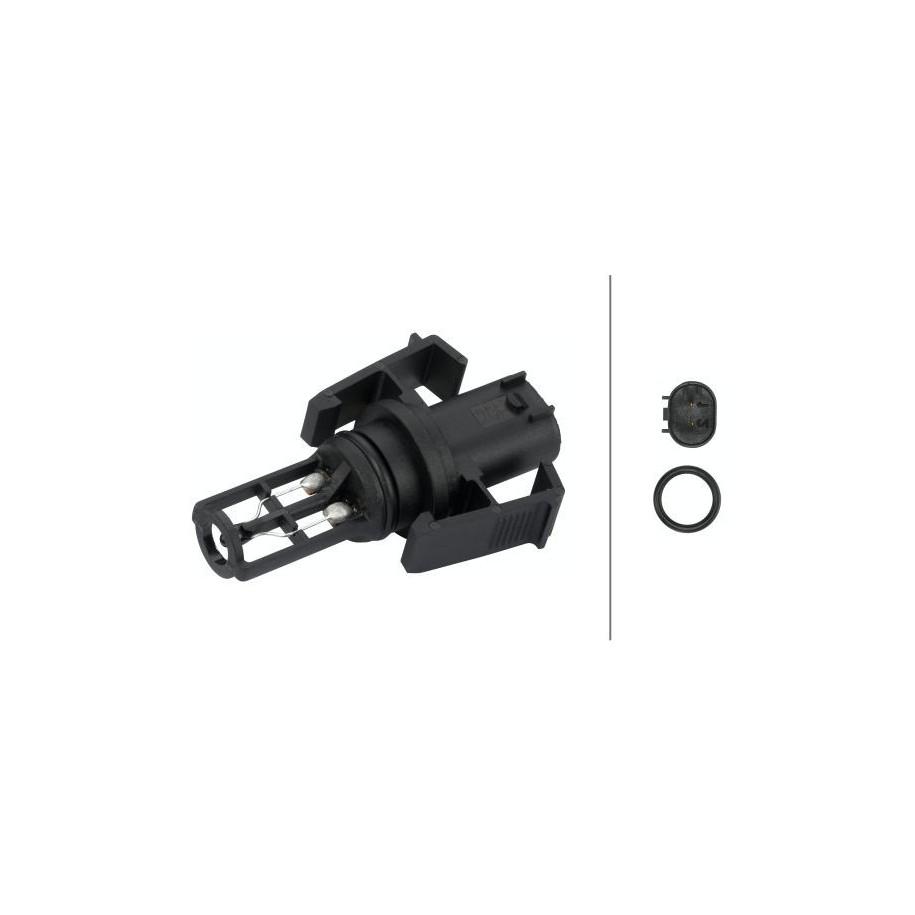 Intake Air Temperature Sensor - HELLA 6PT 009 109-291