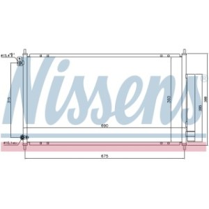 Condenser - Nissens 94732