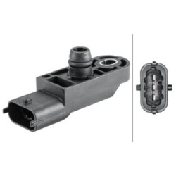 Boost Pressure Sensor - HELLA 6PP 358 152-301