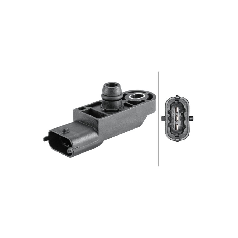 Boost Pressure Sensor - HELLA 6PP 358 152-301