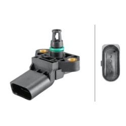 Boost Pressure Sensor - HELLA 6PP 358 152-251