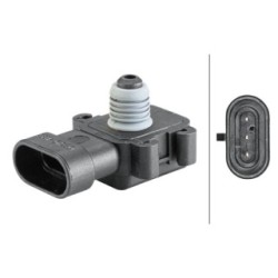 Boost Pressure Sensor For VOLVO RENAULT - HELLA 6PP 358 152-131