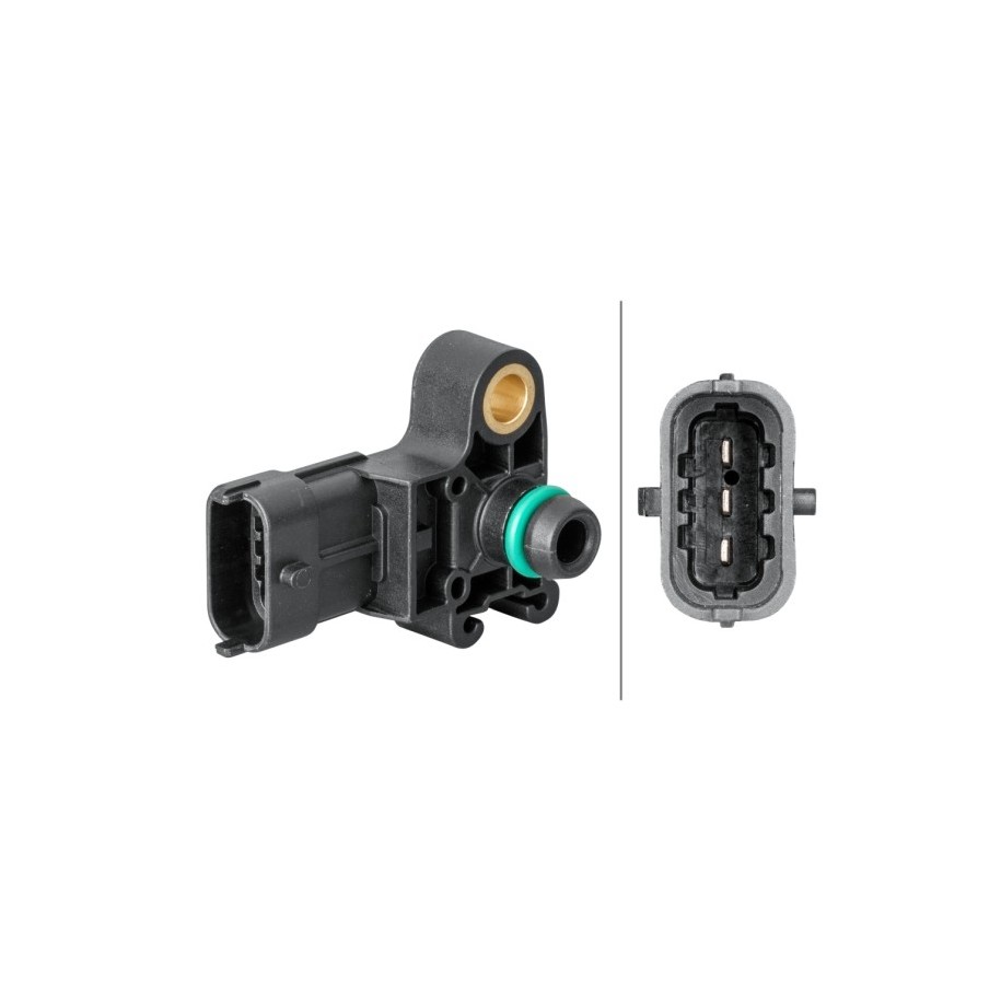 Boost Pressure Sensor For VAUXHALL CHEVROLET - HELLA 6PP 358 152-051