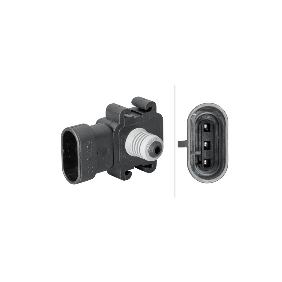 Boost Pressure Sensor - HELLA 6PP 358 152-001