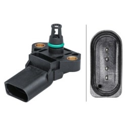 Boost Pressure Sensor For VW AUDI SEAT SKODA - HELLA 6PP 009 403-341